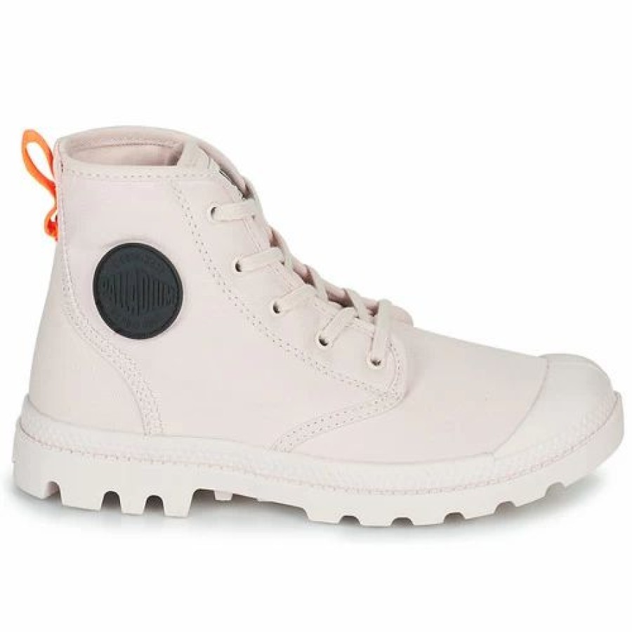 Trainers Women * | Palladium Pampa Hi Twill~Peach Blush~M