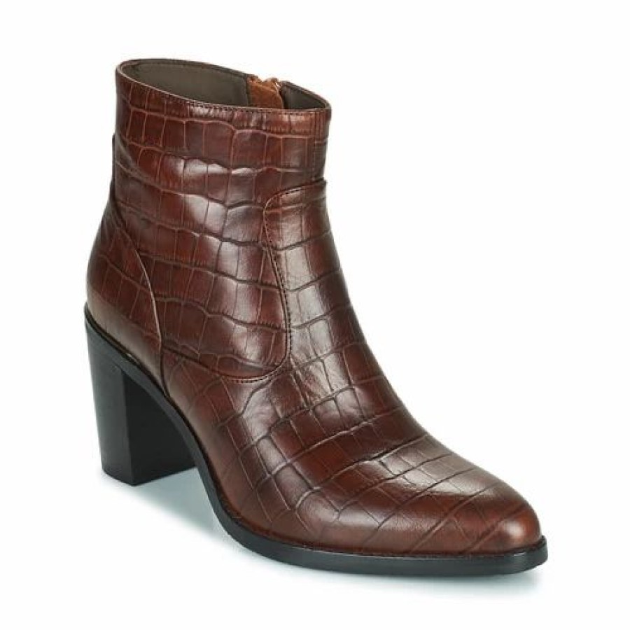 Boots Women * | Adige Izel V3 Caiman Cognac