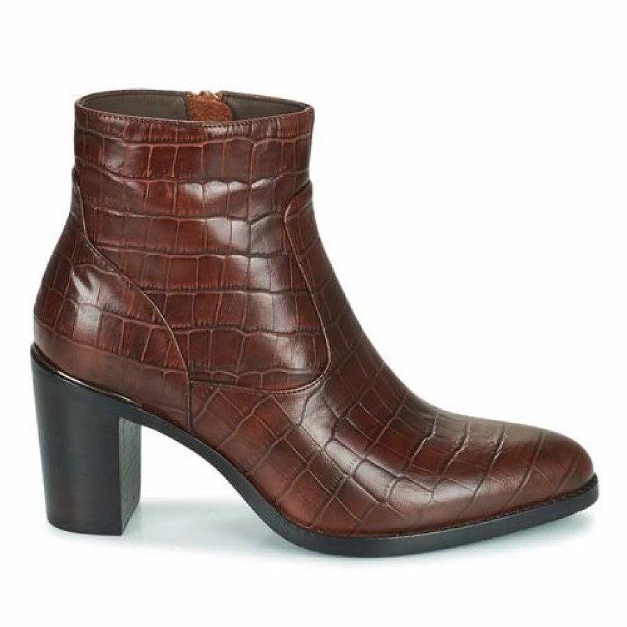 Boots Women * | Adige Izel V3 Caiman Cognac