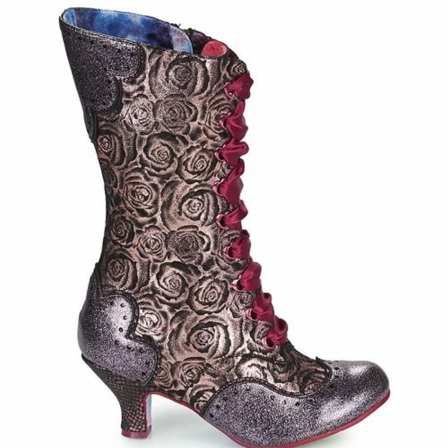 Ankle Boots / Boots Women * | Irregular Choice Chimney Smoke