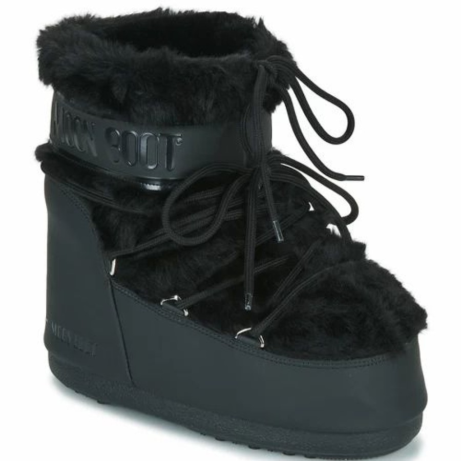 Boots Women * | Moon Boot Moon Boot Icon Low Faux Fur