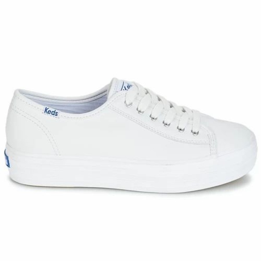 Trainers Women * | Keds Triple Kick Core Leather